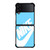 NIKE BLUE Samsung Galaxy Z Flip 4 5G Case Cover