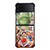 ONE PIECE LUFFY FRIENDS Samsung Galaxy Z Flip 4 5G Case Cover