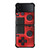 PS4 CONTROLLER PLAYSTATION RED Samsung Galaxy Z Flip 4 5G Case Cover