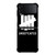 UNDEFEATED BLACK LOGO Samsung Galaxy Z Flip 4 5G Case Cover