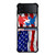 USA WRESTLING Samsung Galaxy Z Flip 4 5G Case Cover