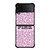 VICTORIA'S SECRET PINK LOGO PATTERN Samsung Galaxy Z Flip 4 5G Case Cover