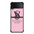 VICTORIA'S SECRET STRIPE LOGO Samsung Galaxy Z Flip 4 5G Case Cover