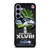 SEATTLE SEAHAWKS SUPER BOWL 48 Samsung Galaxy S24 Plus Case Cover