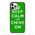 KEEP CALM AND CHIVE ON 6 iPhone 12 Pro Case Cover