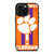 CLEMSON TIGERS PAW iPhone 16 Pro Max Case Cover