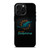 MIAMI DOLPHINS NFL ICON 3 iPhone 16 Pro Max Case Cover