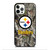 PITTSBURGH STEELERS TREE CAMO iPhone 12 Pro Case Cover