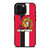 OTTAWA SENATORS STRIPE iPhone 16 Pro Max Case Cover