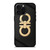 SALVATORE FERRAGAMO GOLD LOGO iPhone 16 Pro Max Case Cover