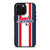 WASHINGTON CAPITALS STRIPE iPhone 16 Pro Max Case Cover