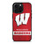 WISCONSIN BADGERS 3 iPhone 16 Pro Max Case Cover