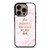 BELIEVE IN YOURSELF MARBLE iPhone 16 Pro Case Cover
