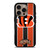 CINCINNATI BENGALS STRIPE iPhone 16 Pro Case Cover
