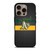 OAKLAND ATHLETICS METAL LOGO iPhone 16 Pro Case Cover