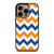 RILEY BLAKE ORANGE AND BLUE STRIPE iPhone 16 Pro Case Cover