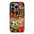 TOY MACHINE STICKER SKATEBOARD iPhone 16 Pro Case Cover