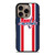 WASHINGTON CAPITALS STRIPE iPhone 16 Pro Case Cover