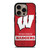 WISCONSIN BADGERS 3 iPhone 16 Pro Case Cover