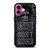 ADIDAS DON'T TOUCH MY PHONE iPhone 16 Plus Case Cover