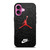 AIR JORDAN RED iPhone 16 Plus Case Cover