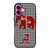 ALABAMA CRIMSON TIDE HOUNDSTOOTH iPhone 16 Plus Case Cover