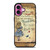 ALICE IN WONDERLAND BONKERS QUOTE iPhone 16 Plus Case Cover