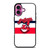 CLEVELAND INDIANS STRIPE LOGO iPhone 16 Plus Case Cover
