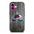 COLORADO AVALANCHE WOODEN iPhone 16 Plus Case Cover