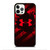 UNDER ARMOUR RED iPhone 12 Pro Case Cover UNDER ARMOUR RED iPhone 12 Pro Case Cover