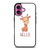 GIRAFFE HELLO iPhone 16 Plus Case Cover GIRAFFE HELLO iPhone 16 Plus Case Cover