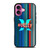 HURLEY STRIPE LOGO iPhone 16 Plus Case Cover