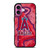 LOS ANGELES ANGELS ART LOGO iPhone 16 Plus Case Cover
