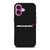 MCLAREN LOGO iPhone 16 Plus Case Cover