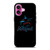 MIAMI MARLINS 3 iPhone 16 Plus Case Cover