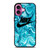 NIKE BLUE FINE iPhone 16 Plus Case Cover