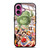 ONE PIECE LUFFY FRIENDS iPhone 16 Plus Case Cover