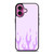 PURPLE FLAME iPhone 16 Plus Case Cover