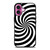 SPIRAL BLACK iPhone 16 Plus Case Cover