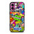 STICKER BOMB DC HOONIGAN iPhone 16 Plus Case Cover