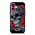 SUGAR SKULL ROSE iPhone 16 Plus Case Cover