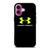 UNDER ARMOUR GREEN iPhone 16 Plus Case Cover