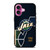 UTAH JAZZ BASKETBALL LOGO iPhone 16 Plus Case Cover