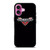 VICTORY BLACK LOGO iPhone 16 Plus Case Cover