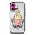 WOODEN CUTE HEART FINGER iPhone 16 Plus Case Cover