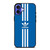 ADIDAS STRIPE BLUE iPhone 16 Case Cover