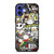 BAPE STICKER BOMB iPhone 16 Case Cover