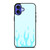 BLUE FIRE iPhone 16 Case Cover