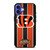 CINCINNATI BENGALS STRIPE iPhone 16 Case Cover