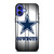 DALLAS COWBOYS SILVER METAL iPhone 16 Case Cover